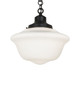 Meyda Tiffany - 273968 - One Light Pendant - Revival - Textured Black