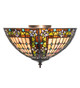 Fleur-De-Lis Three Light Flushmount (274336)