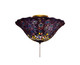 Meyda Tiffany - 27435 - Flushmount - Tiffany Peacock Feather - Mahogany Bronze