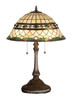 Meyda Tiffany - 27538 - Two Light Table Lamp - Tiffany Roman - Beige Green Pbagwr Green