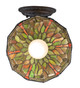 Tiffany Hanginghead Dragonfly One Light Wall Sconce (275643)