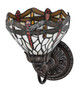 Tiffany Hanginghead Dragonfly One Light Wall Sconce (275653)