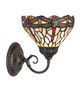 Tiffany Hanginghead Dragonfly One Light Wall Sconce (275653)