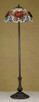 Meyda Tiffany - 27601 - Floor Lamp - Renaissance Rose - Beige Burgundy Cai Purple/Blue Bapa