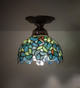 Nightfall Wisteria One Light Flushmount (276081)