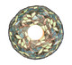 Nightfall Wisteria One Light Flushmount (276081)