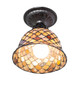 Tiffany Fishscale One Light Flushmount (276082)