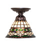 Tiffany Roman One Light Flushmount (276088)