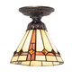 Meyda Tiffany - 276093 - One Light Flushmount - Belvidere