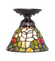 Tiffany Rosebush One Light Flushmount (276094)