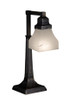 Meyda Tiffany - 27624 - One Light Desk Lamp - Bungalow - French Bronzed
