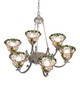 Begonia Six Light Chandelier (277040)