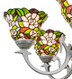 Begonia Six Light Chandelier (277040)