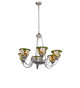 Begonia Six Light Chandelier (277040)
