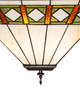 Diamond Band Mission Three Light Pendant (279669)