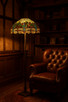 Tiffany Hanginghead Dragonfly Four Light Floor Lamp (279703)