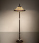 Tiffany Jeweled Peacock Three Light Floor Lamp (280073)