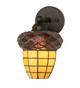 Meyda Tiffany - 280672 - One Light Wall Sconce - Acorn - Oil Rubbed Bronze