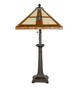 Prairie Straw Three Light Table Lamp (282185)