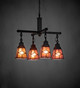 Bungalow Four Light Chandelier (28277)