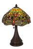 Meyda Tiffany - 28460 - One Light Accent Lamp - Tiffany Hanginghead Dragonfly - Mahogany Bronze Meyda Tiffany - 28460 - One Light Accent Lamp - Tiffany Hanginghead Dragonfly - Mahogany Bronze