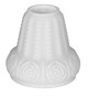 White Puffy Rose Shade (30529)