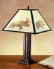 Meyda Tiffany - 30695 - Two Light Table Base Hardware - Mission - Mahogany Bronze