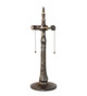 Meyda Tiffany - 30972 - Three Light Table Base Hardware - Tiffany Tree - Mahogany Bronze