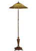 Meyda Tiffany - 30994 - Floor Lamp - Tiffany Lotus Leaf - Mahogany Bronze