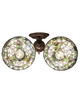 Tiffany Rosebush Two Light Wall Sconce (31121)