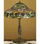 Meyda Tiffany - 31129 - 25 Table Lamp - Poinsettia - Bronze