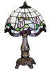Meyda Tiffany - 31210 - One Light Mini Lamp - Roseborder - Antique Copper