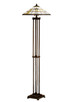 Meyda Tiffany - 31240 - Two Light Floor Lamp - Arrowhead Mission - Mahogany Bronze