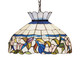 Meyda Tiffany - 31255 - Three Light Pendant - Rose Vine - Mahogany Bronze
