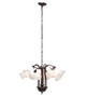 White 12 Light Chandelier (32216)