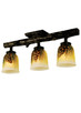 Meyda Tiffany - 34470 - Three Light Semi-Flushmount - Pinecone - Golden Pine
