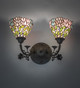 Wisteria Two Light Wall Sconce (36100)