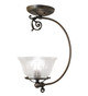 Revival One Light Semi-Flushmount (36618)