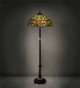 Tiffany Hanginghead Dragonfly Three Light Floor Lamp (37702)