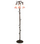 Pink Three Light Floor Lamp (38444)