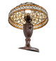 Jeweled Quatrefoil One Light Accent Lamp (44881)