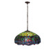 Tiffany Hanginghead Dragonfly Three Light Pendant (46584)