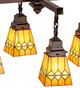 Martini Mission Four Light Chandelier (48033)