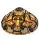 Meyda Tiffany - 48547 - Shade - Jeweled Grape - Beige Ha Purple