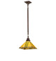 Meyda Tiffany - 49154 - One Light Pendant - Prairie Corn - Mahogany Bronze