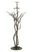 Meyda Tiffany - 49877 - Three Light Floor Base - Vine - Brass Meyda Tiffany - 49877 - Three Light Floor Base - Vine - Brass