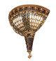 Fleur-De-Lis Two Light Wall Sconce (50241)