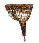 Fleur-De-Lis Two Light Wall Sconce (50241)