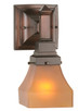 Meyda Tiffany - 50357 - One Light Wall Sconce - Bungalow - Mahogany Bronze