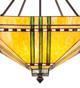Prairie Corn Four Light Inverted Pendant (50621)